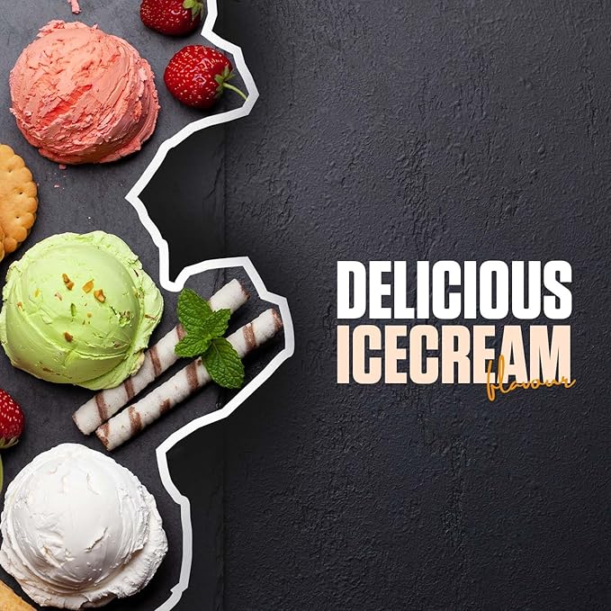 Exalt Supps Priority Whey Protein Isolate | 24g Protein, 5.5g BCAAs & Digezyme | Fast Recovery, Zero Added Sugar | Ice Cream Flavour, 2.4Kg