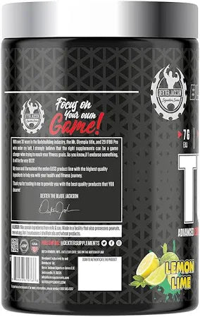 ⚡ Dexter Jackson Black Series Turbo EAA – Lemon Lime (345g)