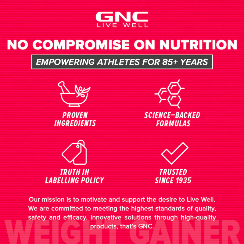 π« GNC Pro Performance Weight Gainer β Double Chocolate | 5 Kg