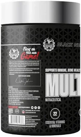 Dexter Jackson Black Series Multi-Vit Complete | 120 Tablets