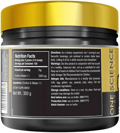 OSN Pure Citrulline – 300g (Unflavoured)