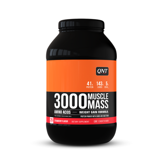 🏋️‍♂️ QNT Muscle Mass 3000 – Belgian Chocolate | 3 Kg