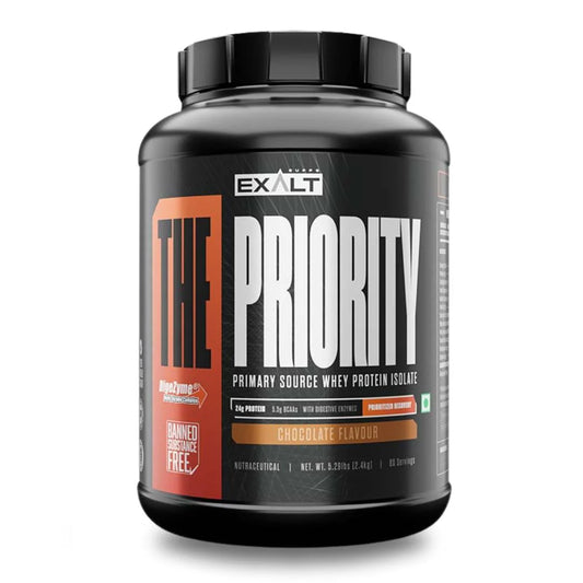 EXALT SUPPS | THE PRIORITY WHEY PROTEIN (5.28 LBS, 80 SERVINGS)