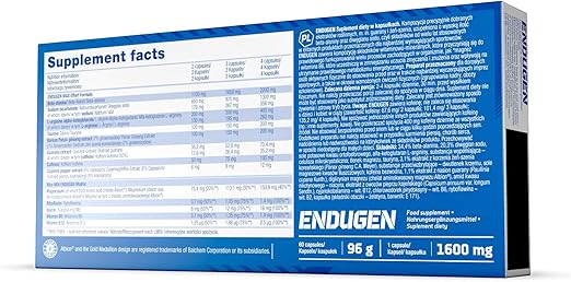 ⚡ Olimp Endugen – Energy & Performance Booster (60 Capsules)