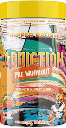 HYPPER NATION Pre-Workout – Tropical Delight 🍍🔥