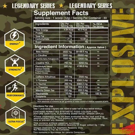 Bigflex Pre-Workout Nuke – 400g | Watermelon Flavour