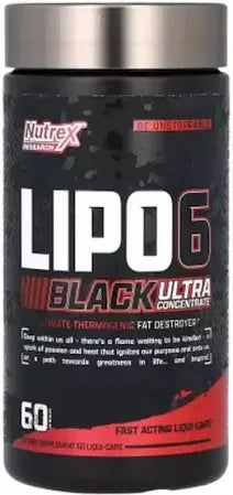 🔥 Nutrex Lipo 6 Ultra Concentrate – 60 Black Caps