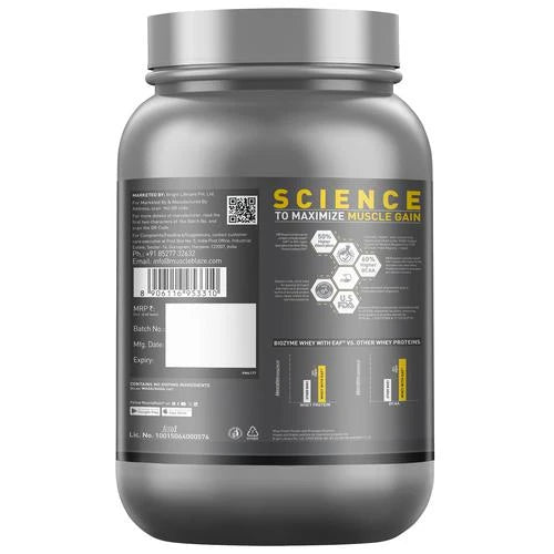 MUSCLEBLAZE Whey Performance (1 kg, Chocolate)