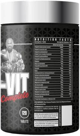 Dexter Jackson Black Series Multi-Vit Complete | 120 Tablets
