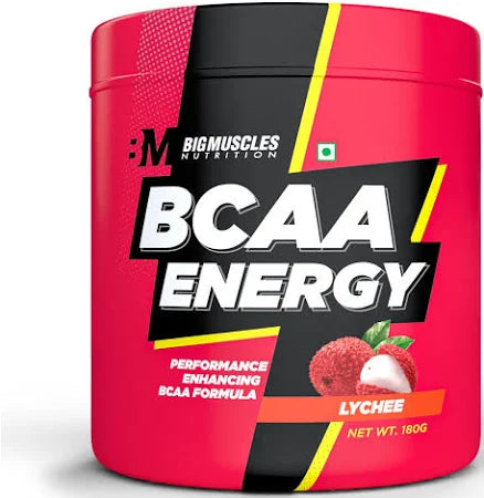 ⚡ Bigmuscles Nutrition BCAA Energy Powder – Tropical Madness (120g)