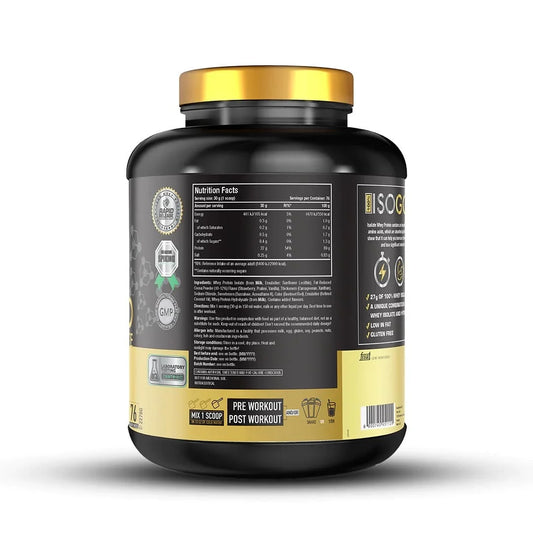 One Science Nutrition (OSN) 100% Iso Gold Whey Protein (5 lbs | Chocolate Charge)