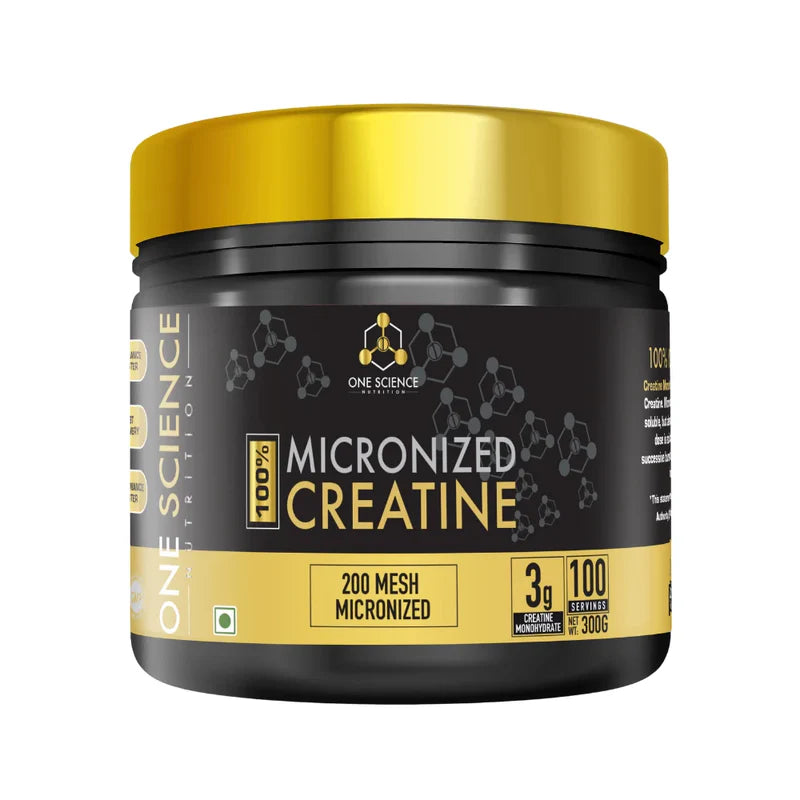 💪 One Science Nutrition 100% Micronized Creatine – 300g