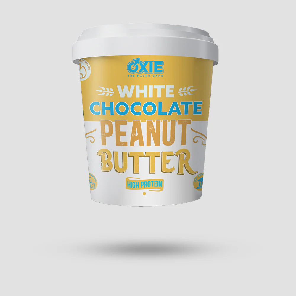 🍫 Oxie Nutrition White Chocolate Peanut Butter – 1kg