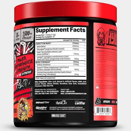🔥 ProSupps Hyde Intense Energy Pre-Workout | 30 Servings