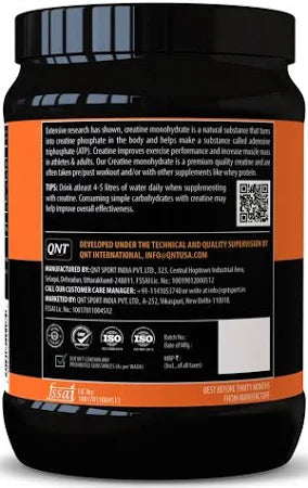 ⚡ QNT Creatine Monohydrate – 90g (30 Servings)
