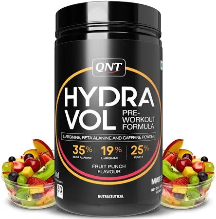 ⚡ QNT Hydravol Pre-Workout – 400g | Naval Orange Flavour