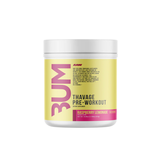 💪 RAW Thavage Pre-Workout – 5-Peat (Red Gummy) | 40 Servings