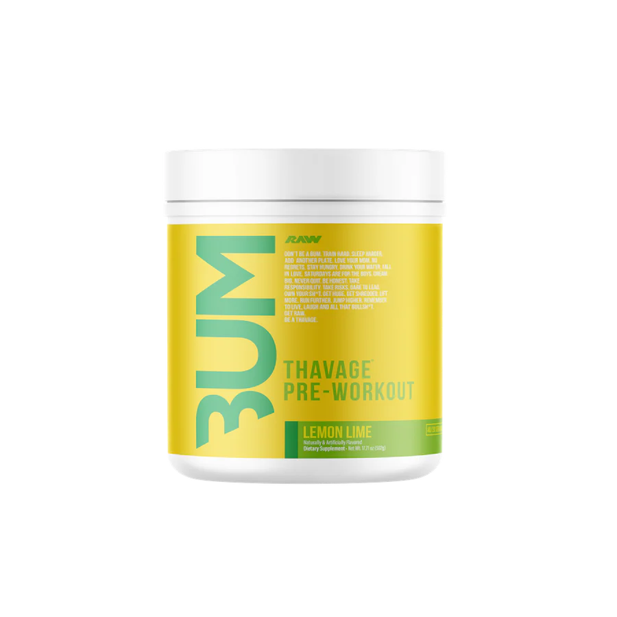 💪 RAW Thavage Pre-Workout – 5-Peat (Red Gummy) | 40 Servings