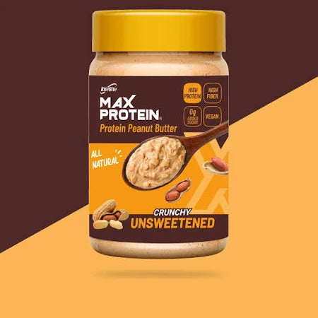 🥜 RiteBite Max Protein Peanut Spread – Classic Crunchy | 340g