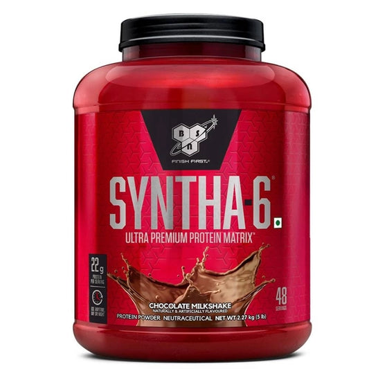 BSN Syntha-6 Protein Powder (2.27 kg, Chocolate Milkshake)