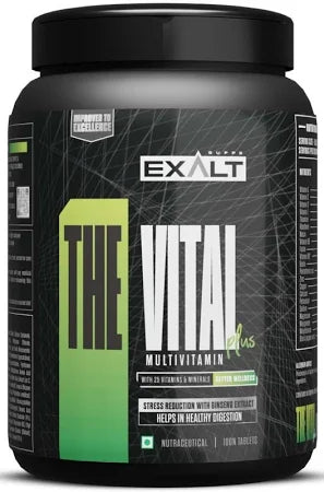 🌟 EXALT SUPPS The Vital Multivitamins | 100 Tablets