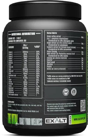 🌟 EXALT SUPPS The Vital Multivitamins | 100 Tablets